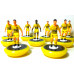 Subbuteo Andrew Table Soccer Aris Salonica 2017-18 on Lightweight Bases